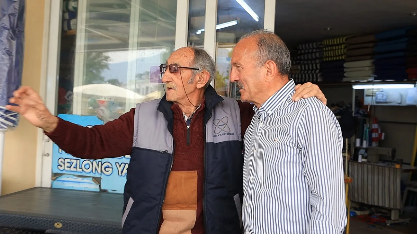 Esnaftan Saatcı'ya Sıcak Karşılama