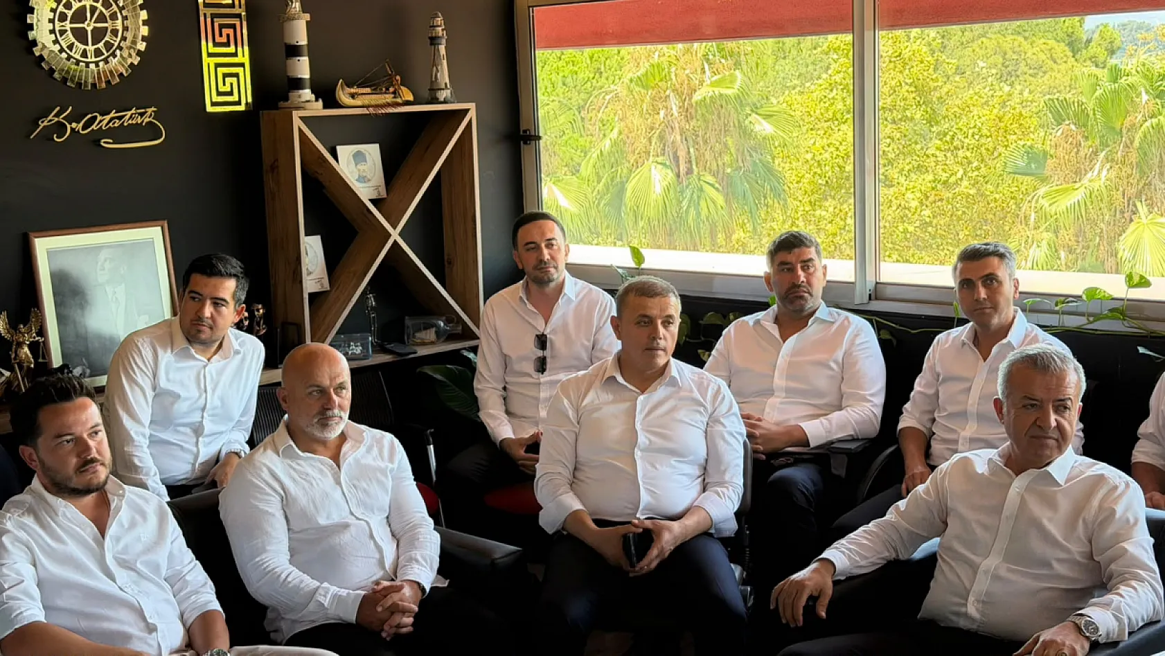 Kemal Hıra ve ekibinden Dörtlü Masa'ya ziyaret