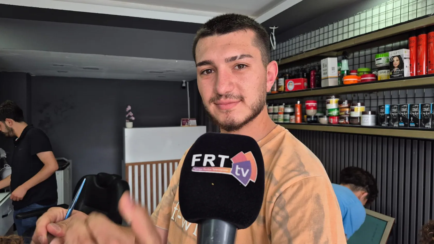 Fethiye'de berberler bayram yoğunluğuna hazır