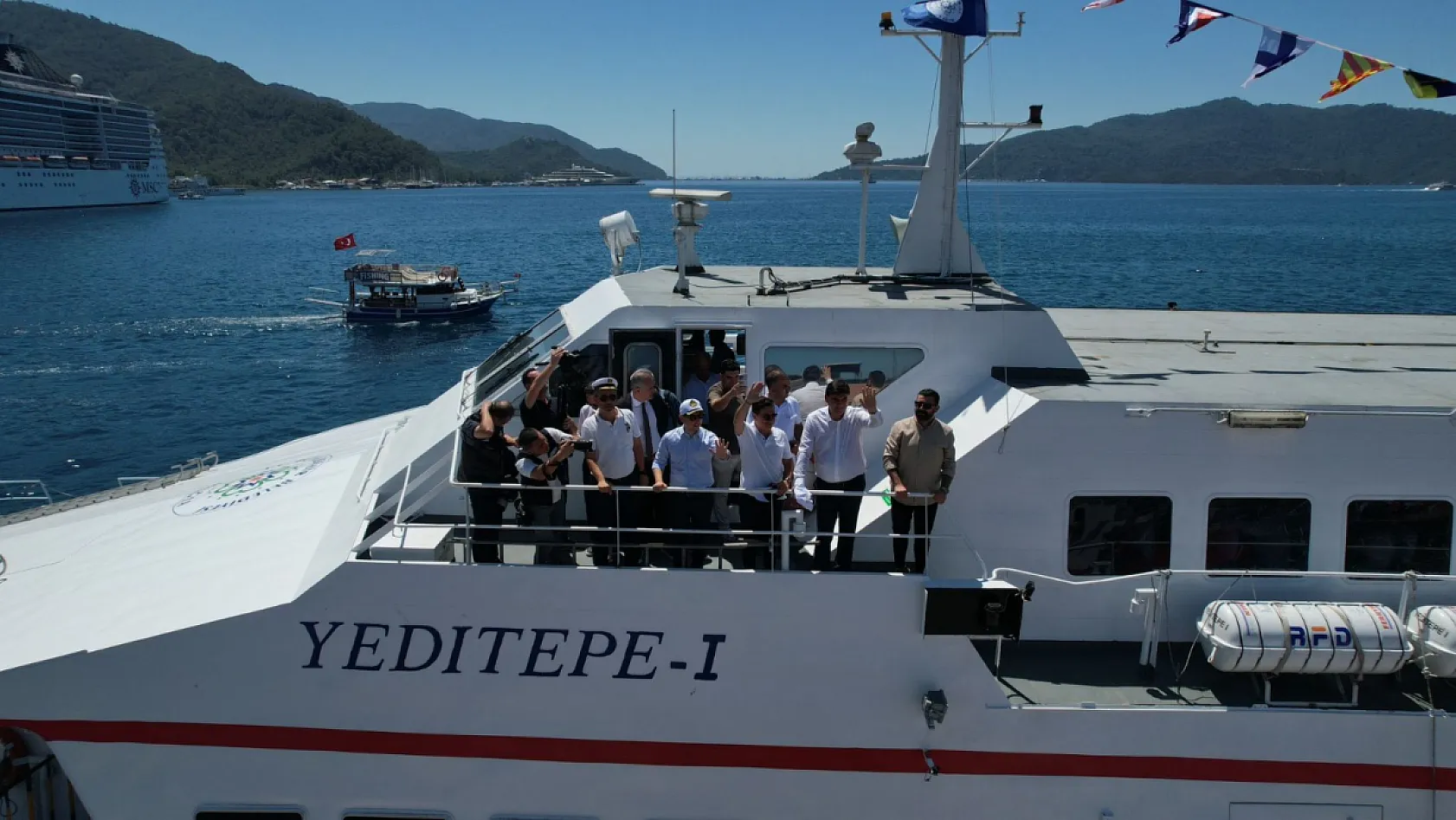 Büyükşehir Marmaris-Fethiye Deniz Otobüsü Seferleri Başladı 