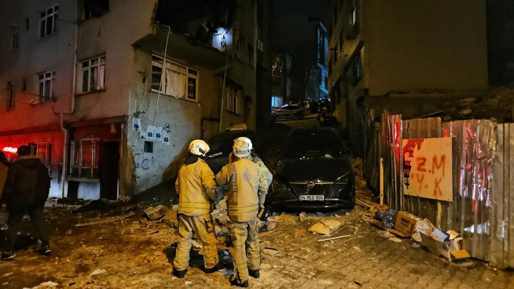 Doğalgaz patlaması: Patlamanın şiddeti gün ağarınca ortaya çıktı