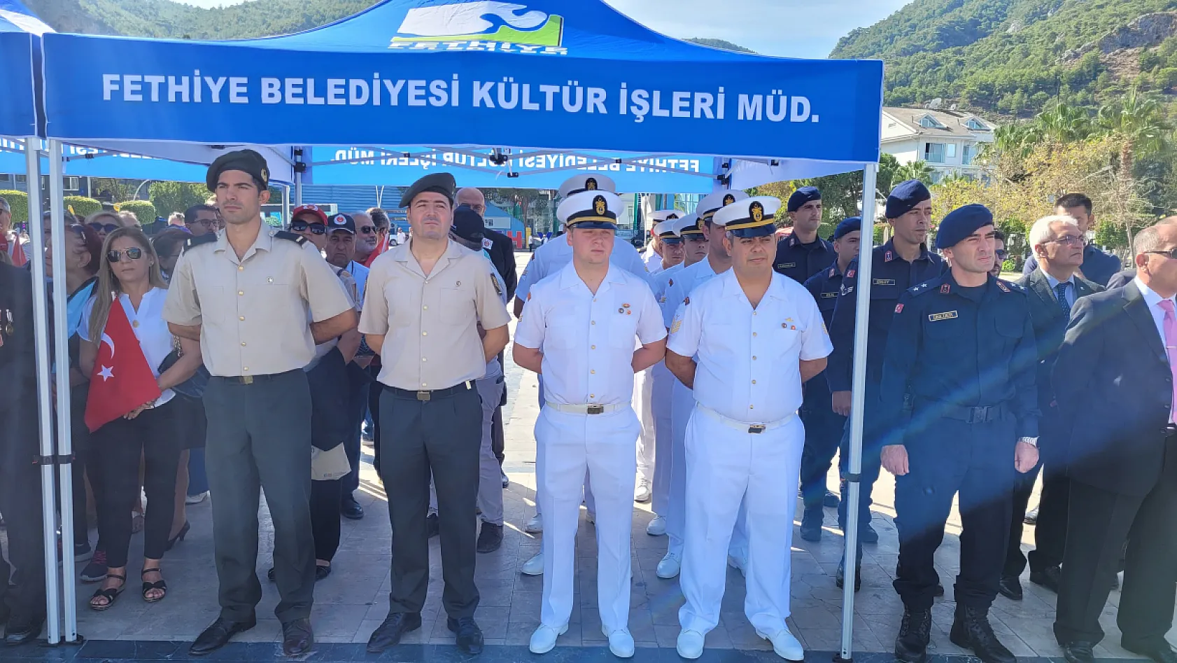 17 Ekim Astsubaylar Günü Beşkaza Meydanı'nda Kutlandı