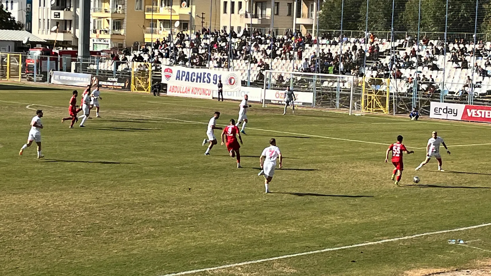Fethiyespor Isparta 32 Spor ilk yarı 0-0