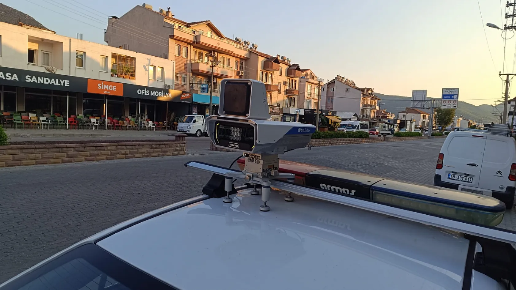Fethiye'de Trafik Ekiplerinden Hız Denetimi