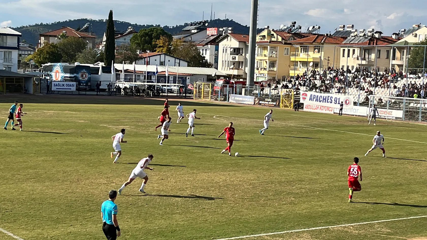 Fethiyespor Isparta 32 Spor ilk yarı 0-0