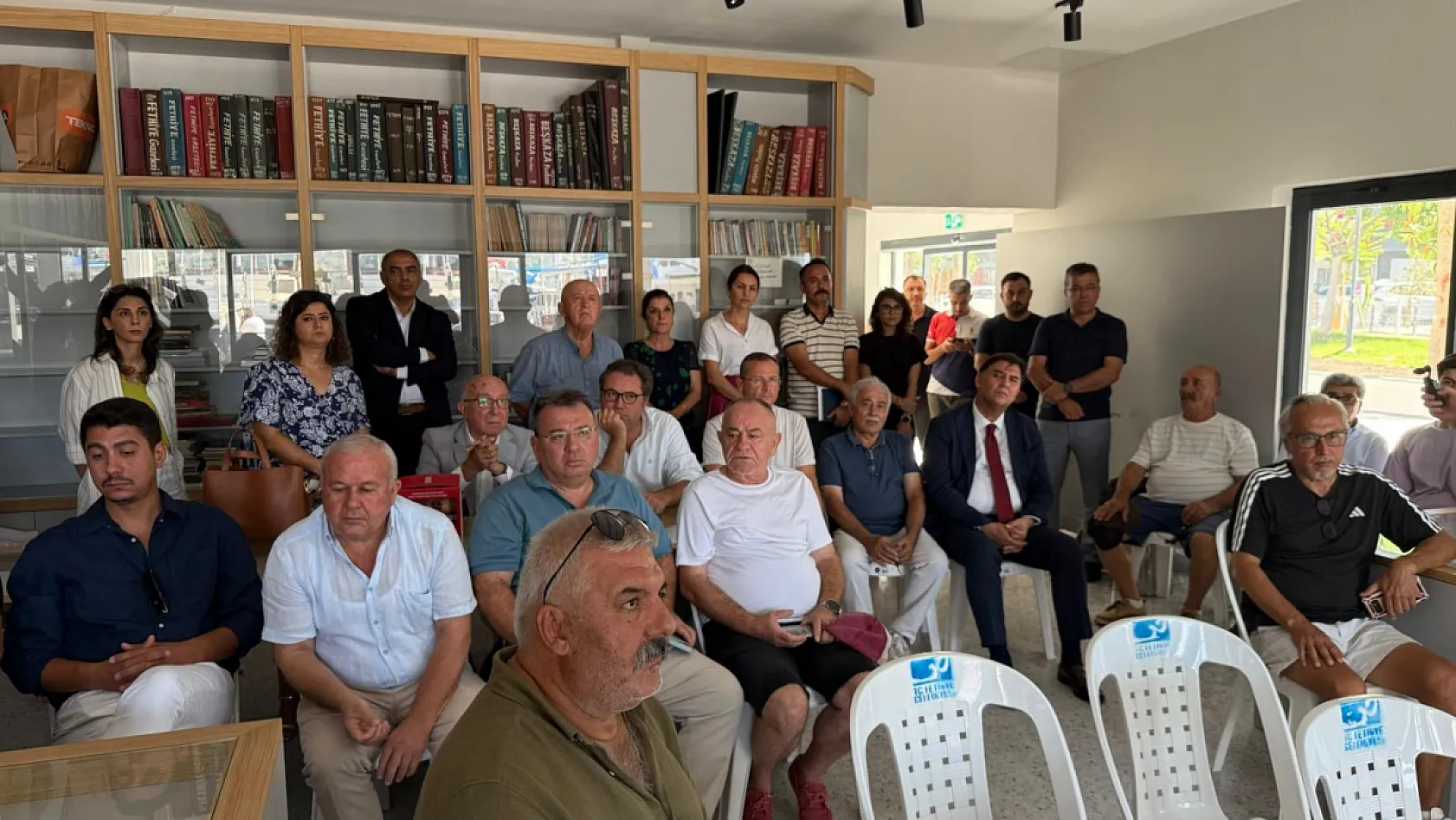 Başkan Karaca ve Meclis Üyeleri Fethiye Kültür Evi Çalışmalarını İnceledi