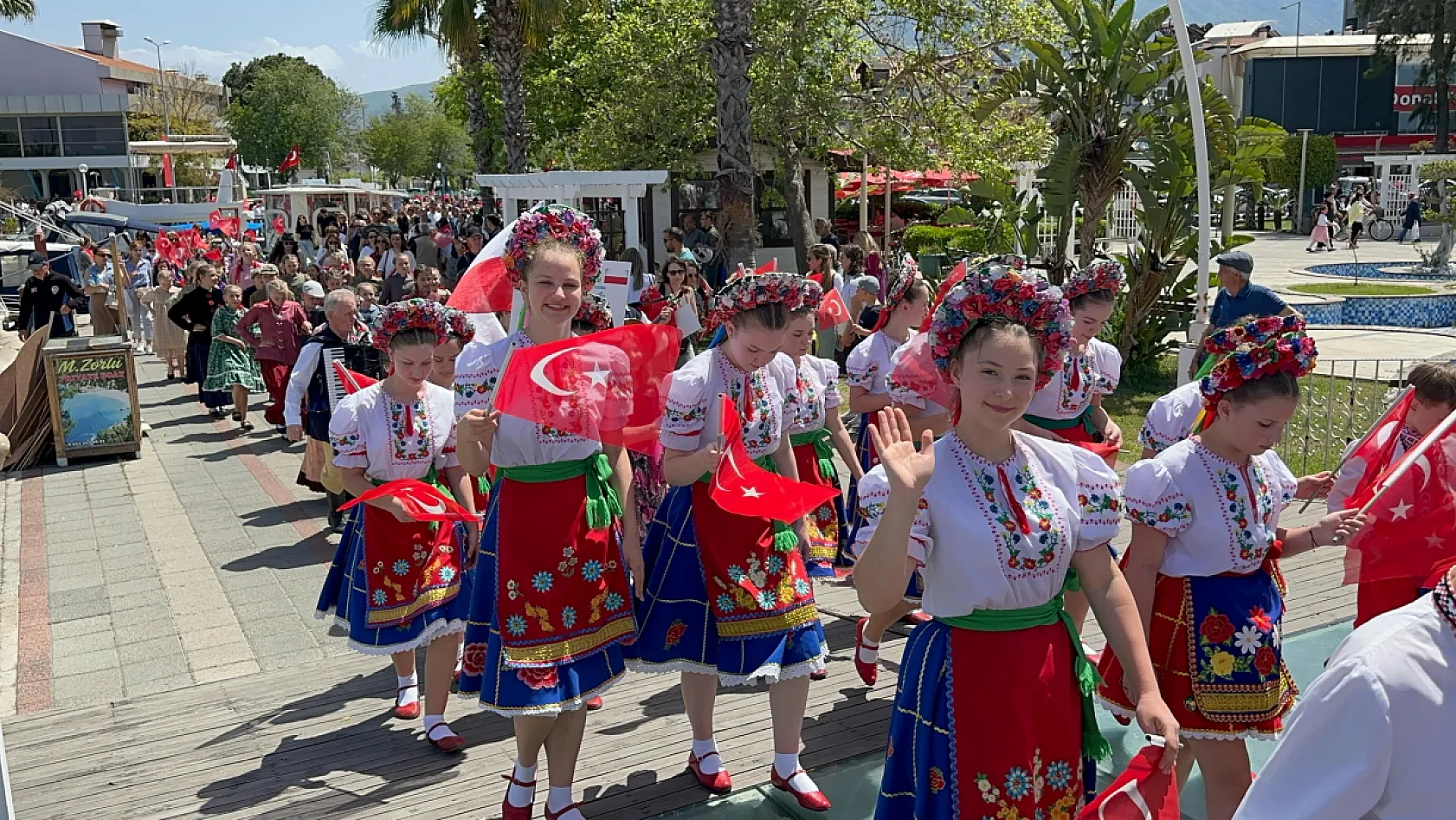 16. Uluslararası Altın Güneş Fethiye Çocuk Festivali coşkuyla kutlandı
