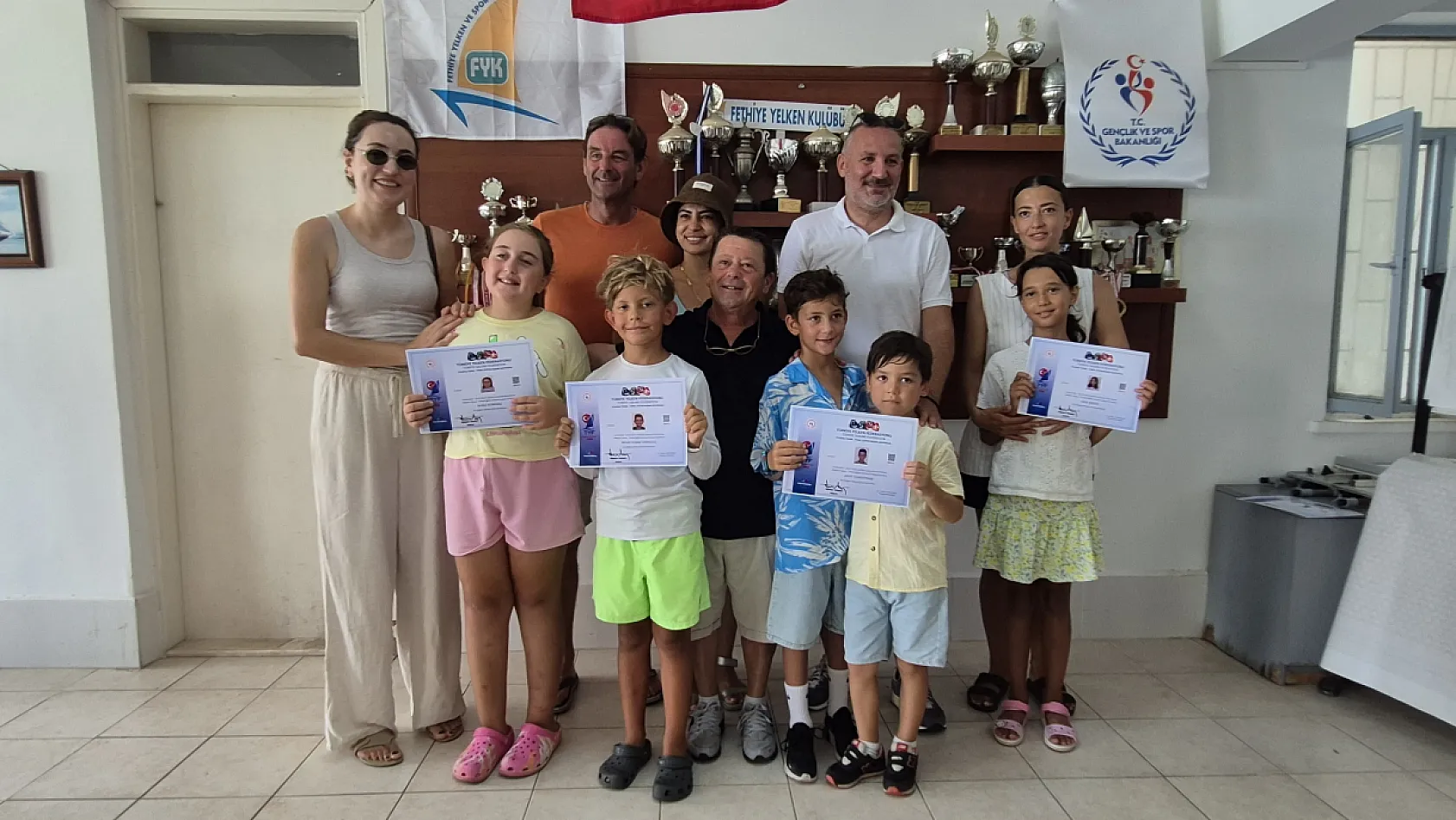 Fethiye Yelken ve Spor Kulübü'nde Yaz Kursu Coşkusu