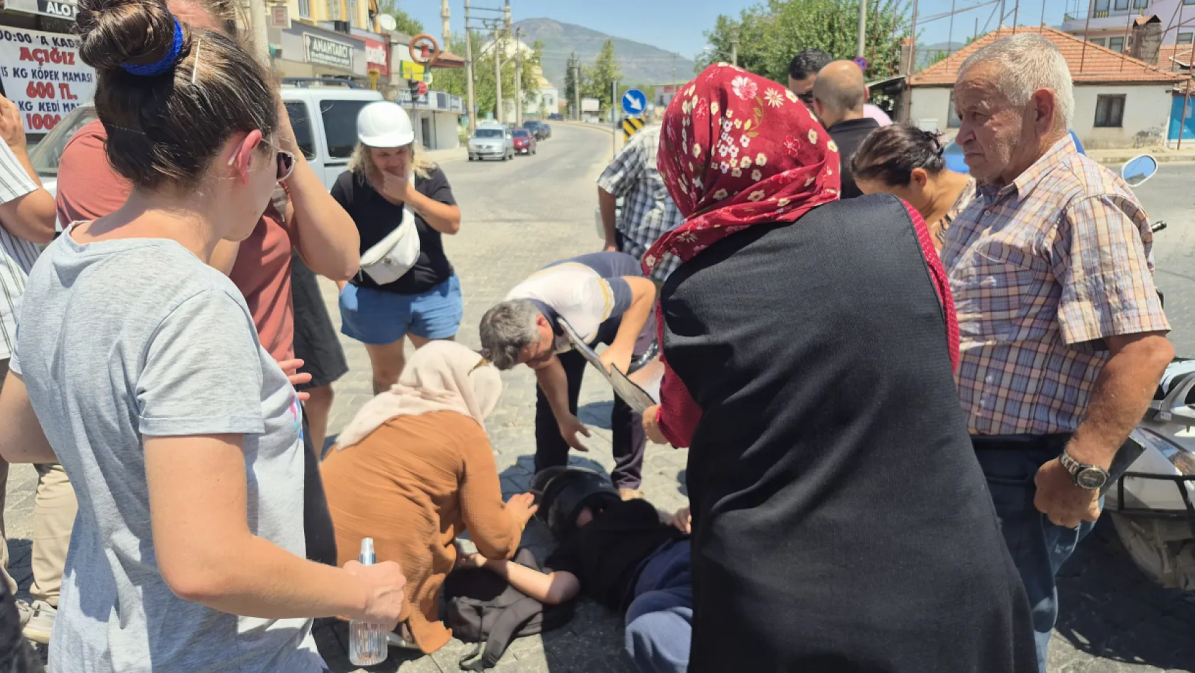 Fethiye'de Motosiklet Kazasında Sürücü Yaralandı