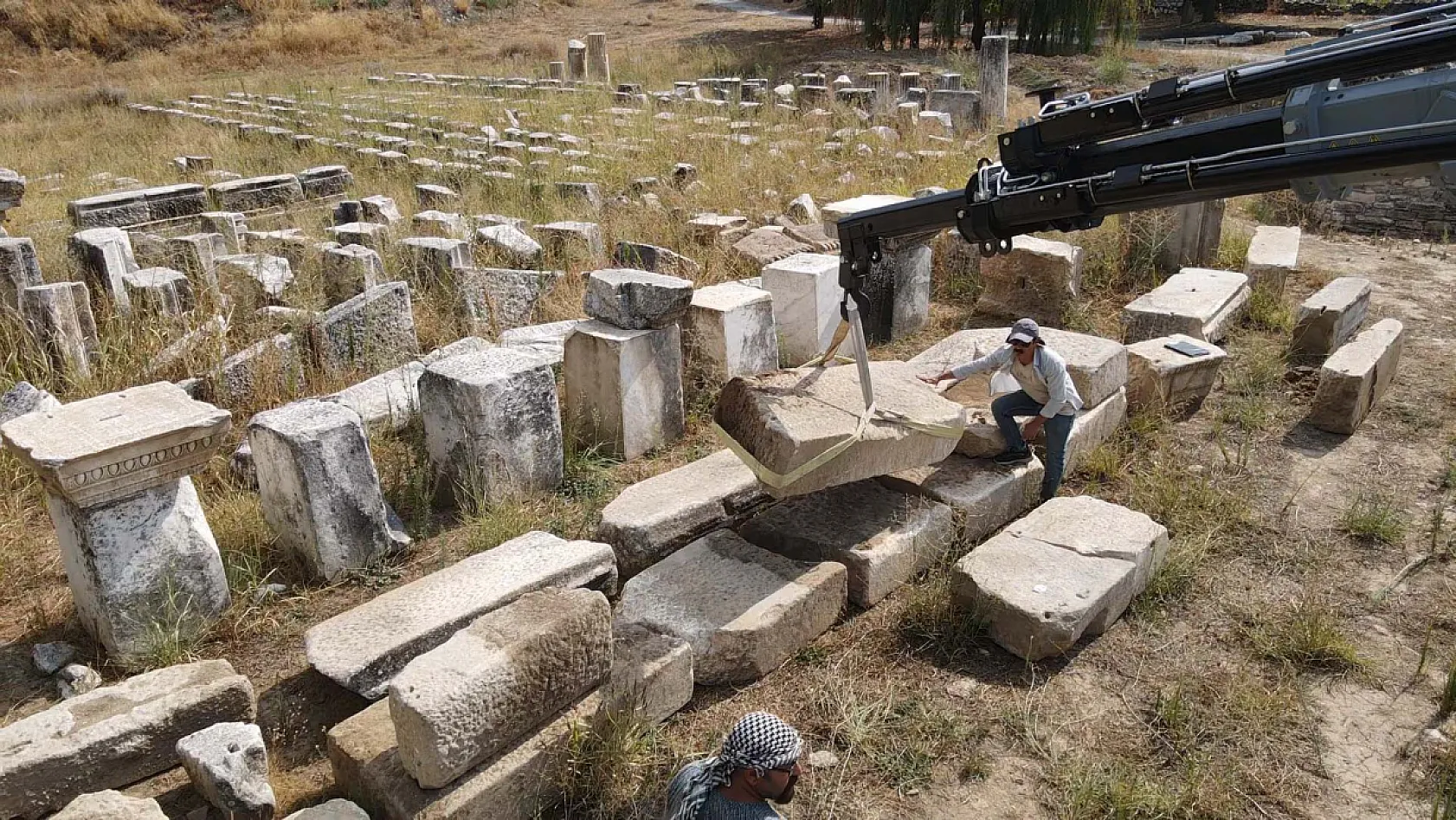 Muğla'daki Tanrıça Hekate'nin tapınağı ayağa kaldırılıyor