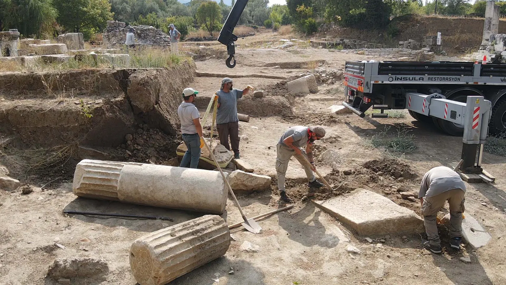 Muğla'daki Tanrıça Hekate'nin tapınağı ayağa kaldırılıyor