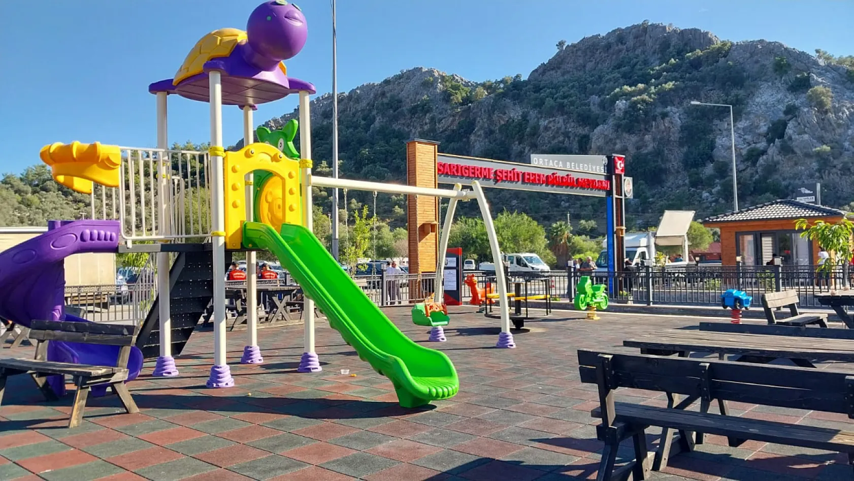 Muğla'da 'Sarıgerme Şehit Eren Bülbül Meydanı' açıldı