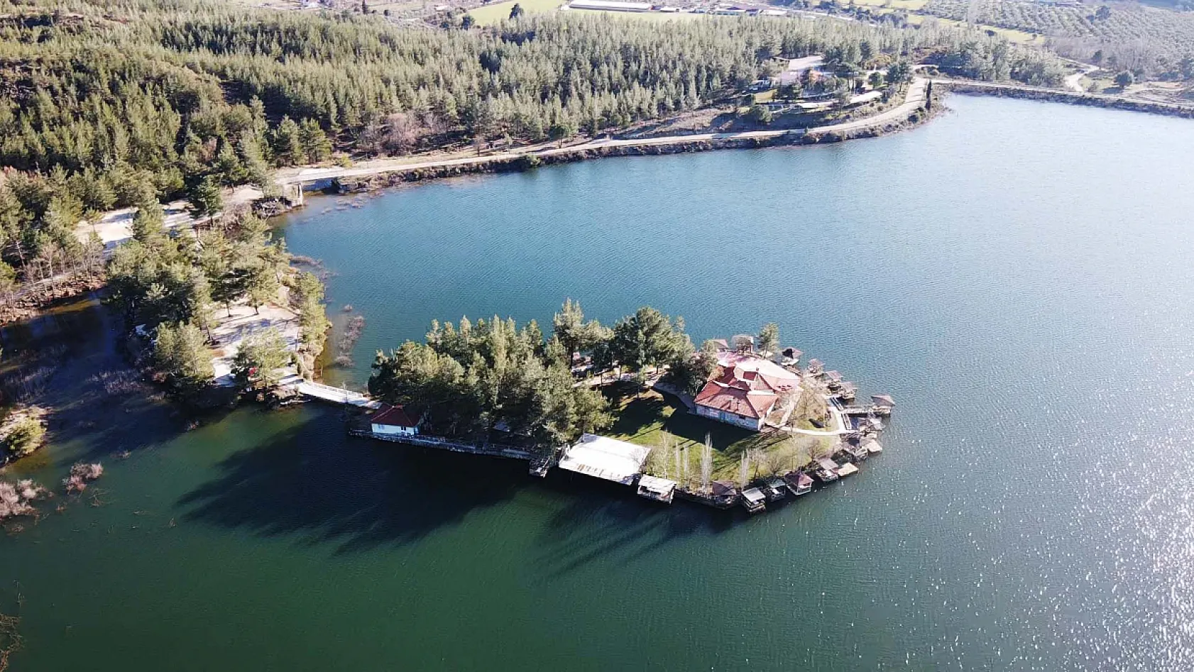 Ula Göleti'nin su seviyesi son yağışlarla eski haline döndü