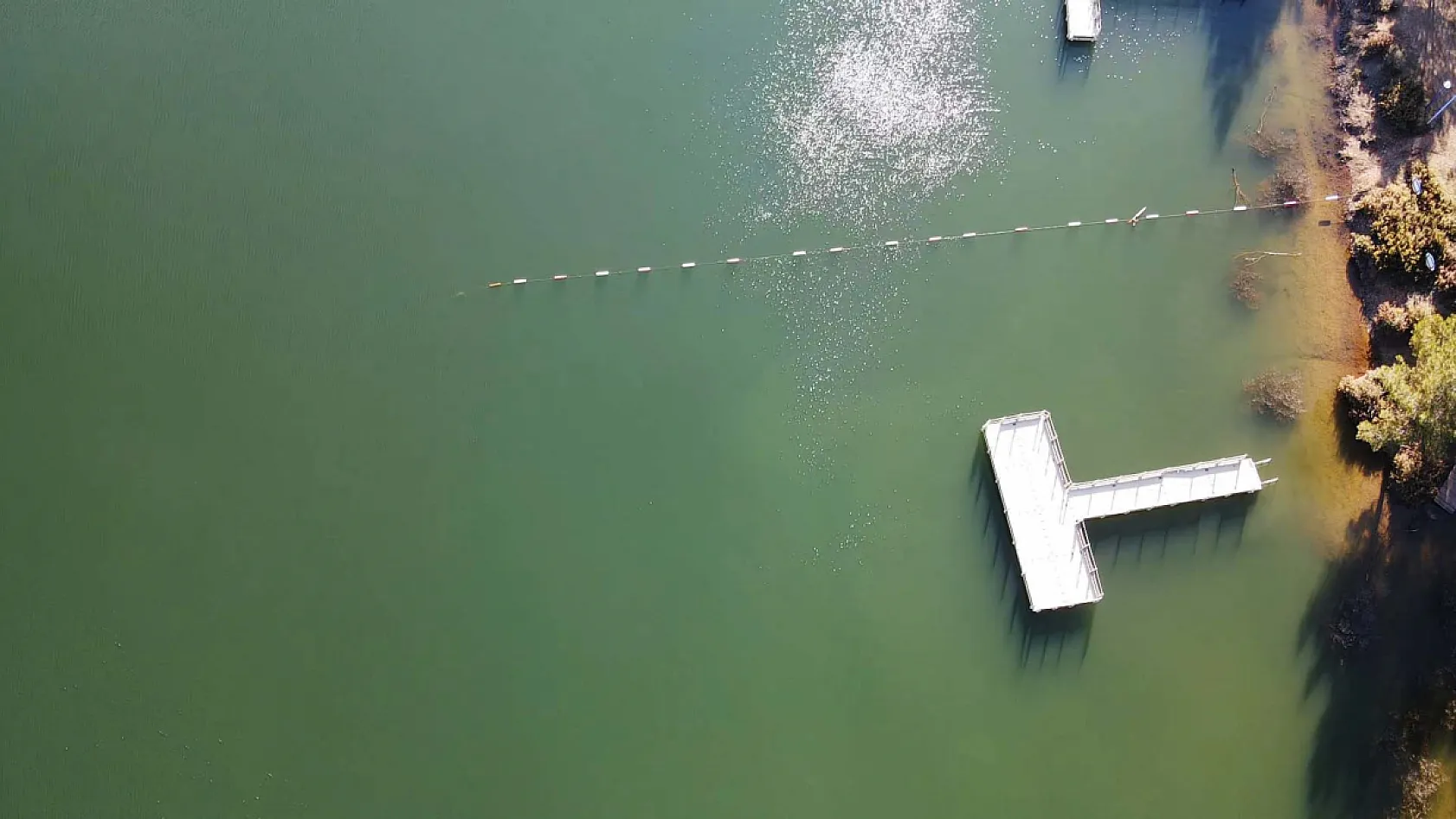 Ula Göleti'nin su seviyesi son yağışlarla eski haline döndü