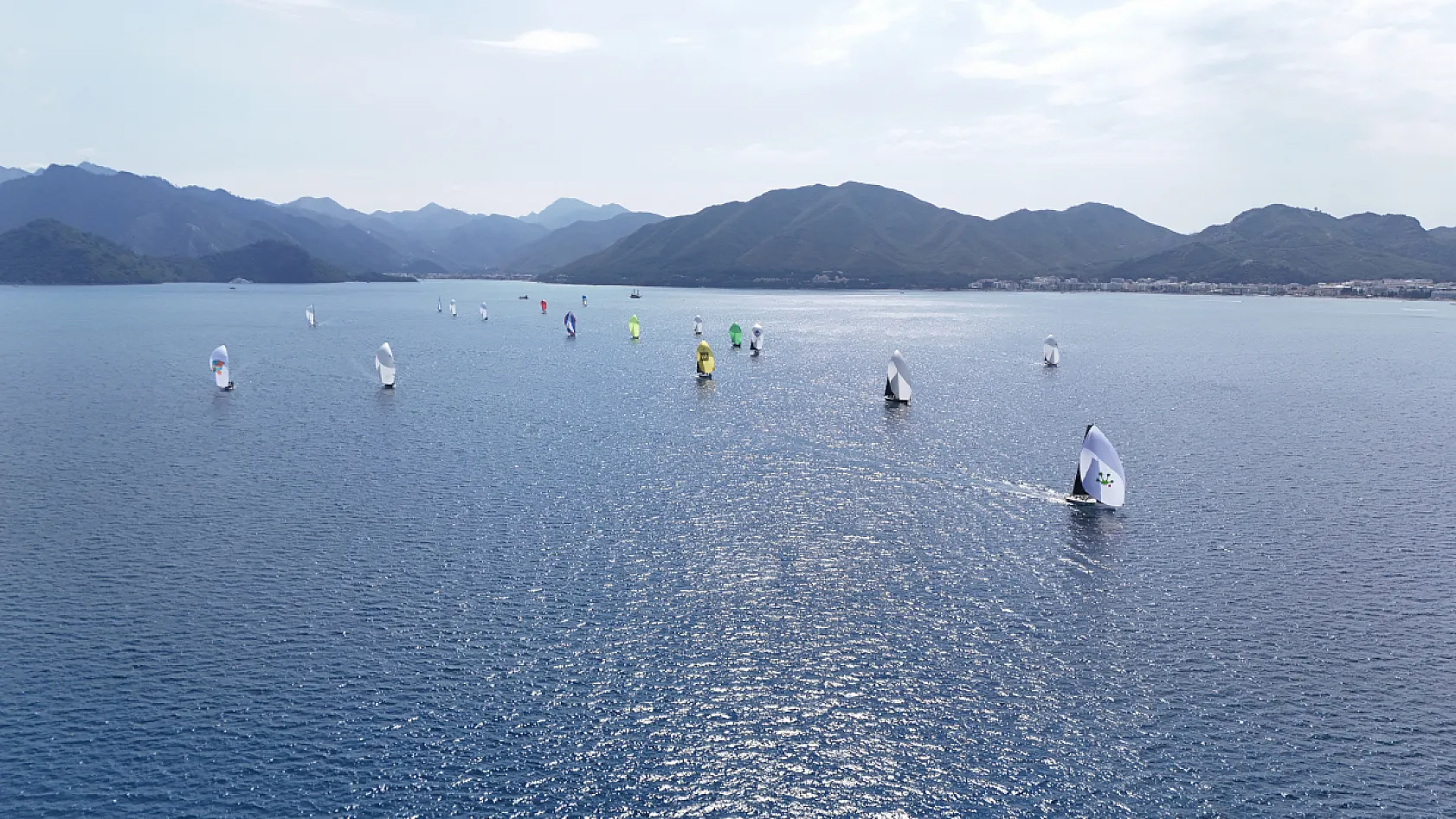2. Uluslararası Akdeniz Yat Şampiyonası Marmaris'te devam ediyor
