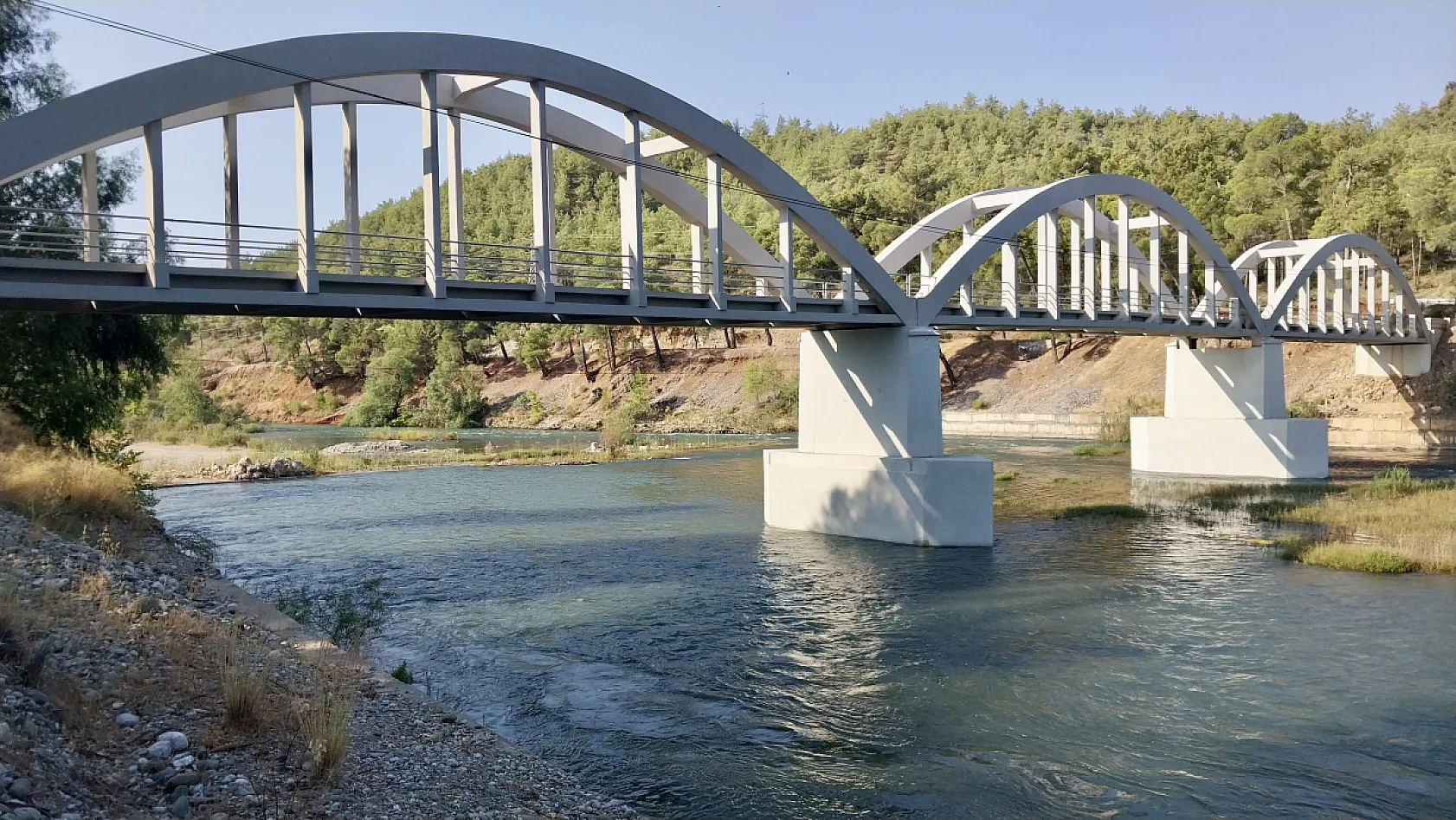 Muğla'daki tarihi Atatürk Köprüsü restore edildi