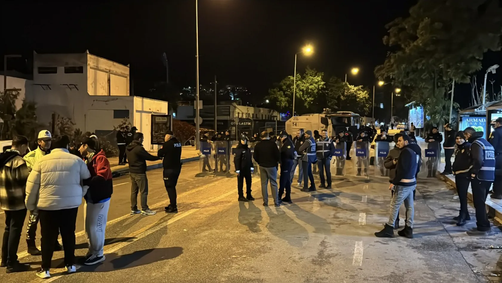 Bodrum FK-Amed Sportif Faaliyetler maçının ardından gerginlik çıktı
