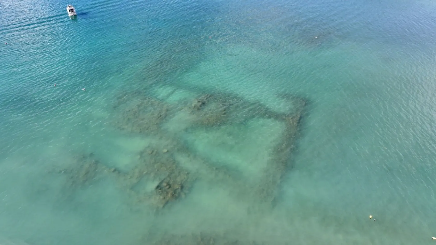 Fethiye'de deniz dibindeki tarihi kalıntılar koruma altına alındı