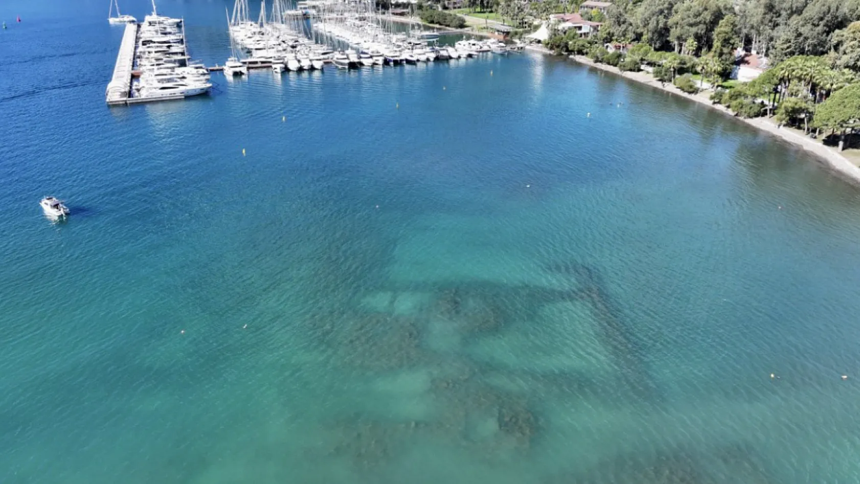 Fethiye'de deniz dibindeki tarihi kalıntılar koruma altına alındı