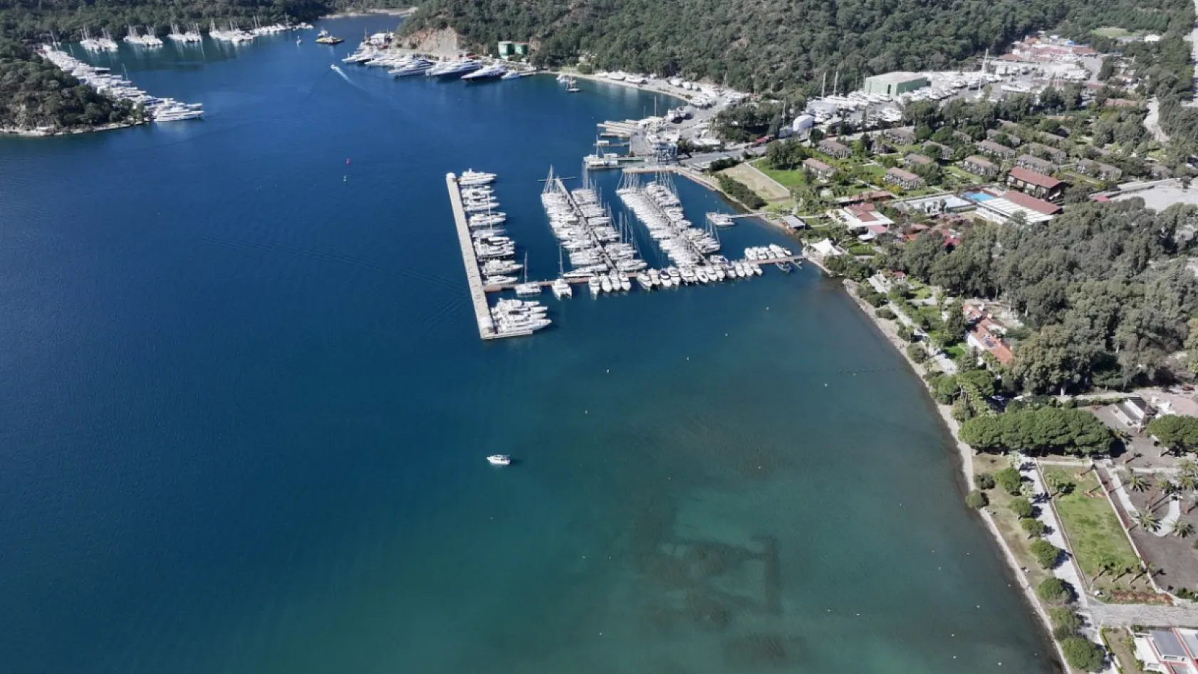 Fethiye'de deniz dibindeki tarihi kalıntılar koruma altına alındı
