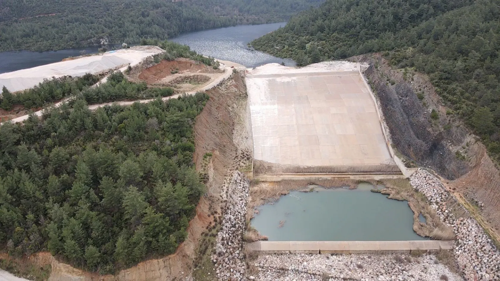 Muğla'da yağışlar baraj ve göletleri doldurdu