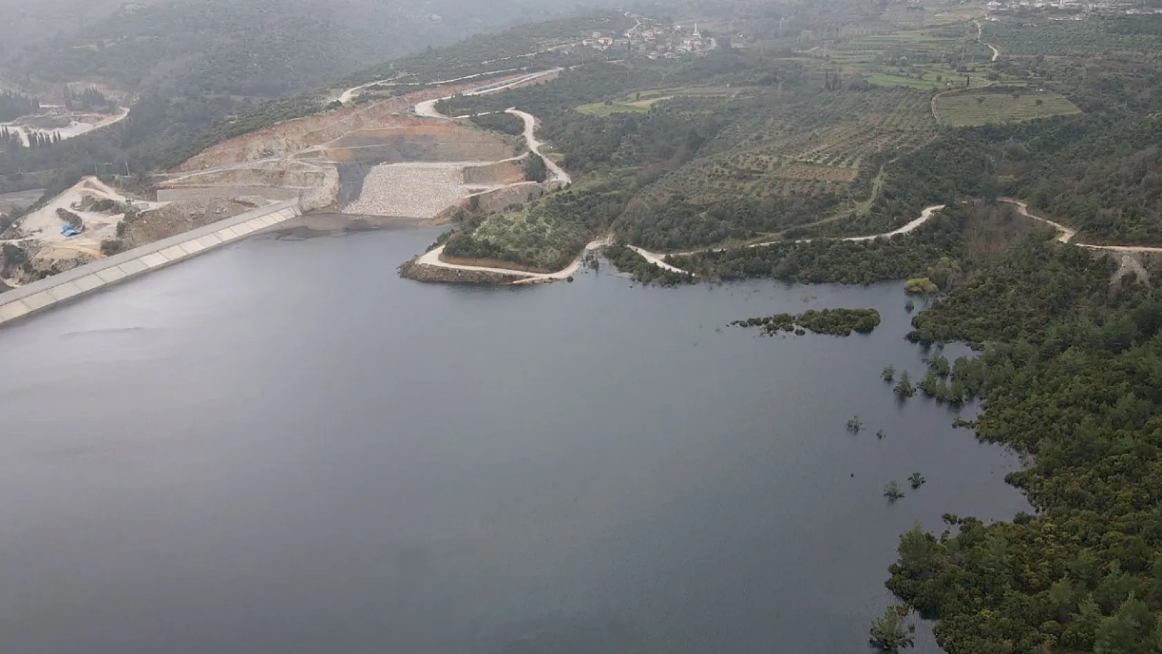 Muğla'da yağışlar baraj ve göletleri doldurdu