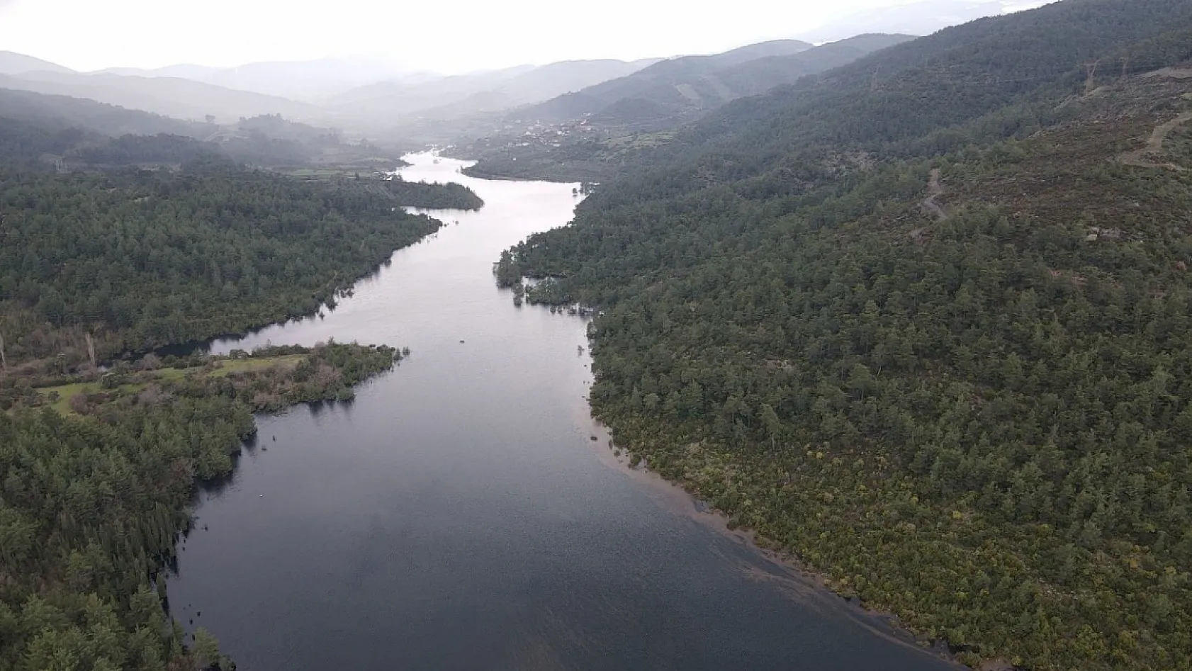 Muğla'da yağışlar baraj ve göletleri doldurdu
