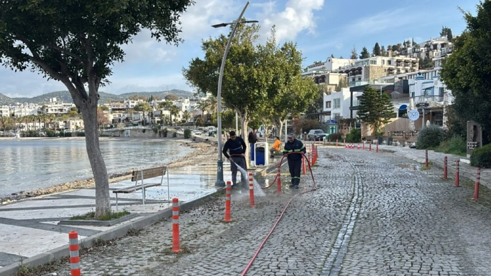 Bodrum Belediyesi plajları yaza hazırlıyor
