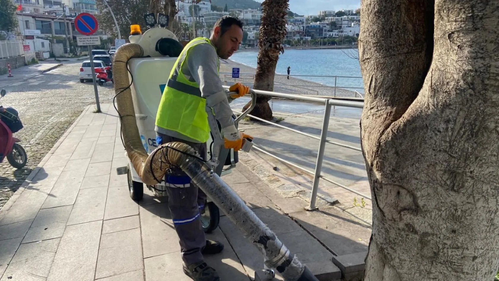 Bodrum Belediyesi plajları yaza hazırlıyor