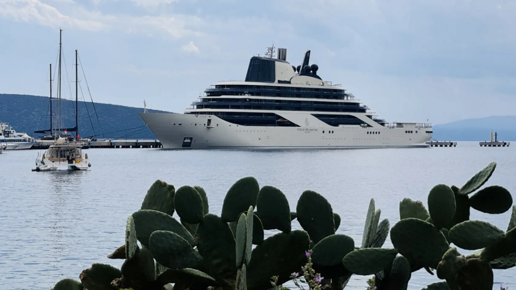 Bodrum'a 'Four Seasons 1' kruvaziyeriyle 137 yolcu geldi
