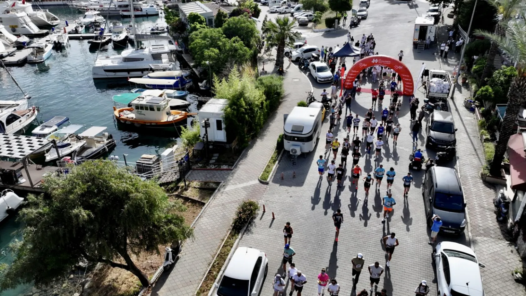 Fethiye'de koşu ve yürüyüş etkinliği yapıldı