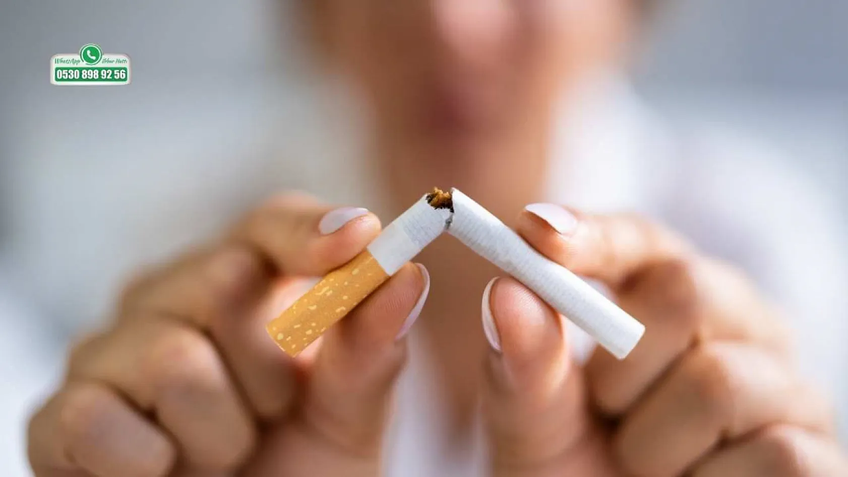 Fethiye'de Psikolog Nuray Aydoğmuş'tan Sigara Bağımlılığı Uyarısı