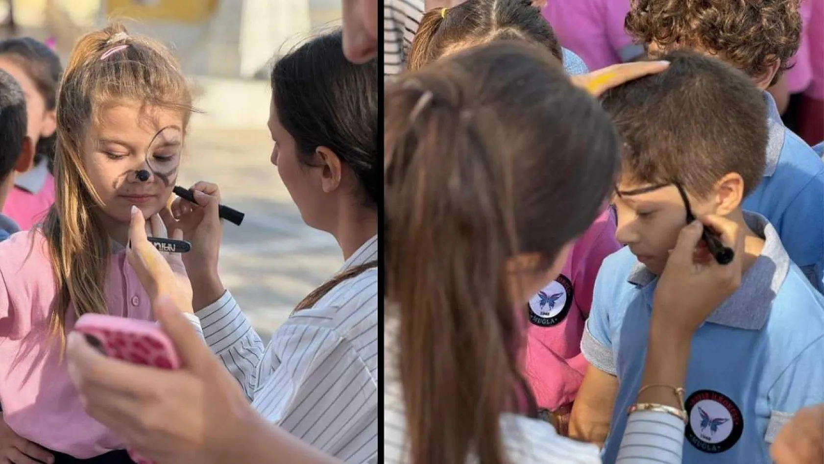 Gençlik Merkezi Gönüllüleri, Menteşe'de çocuklara unutulmaz bir gün yaşattı
