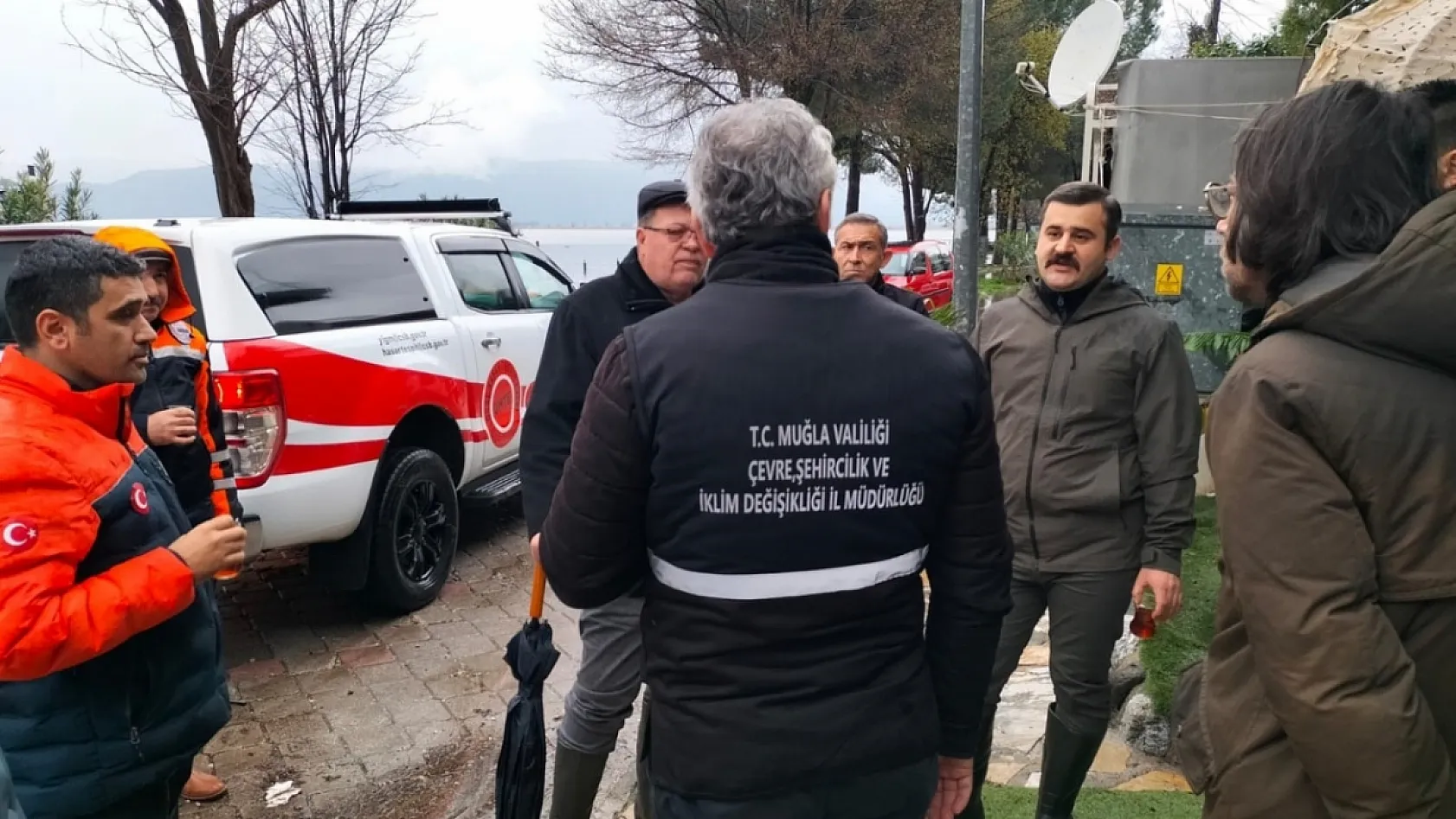 Köyceğiz Göl'ü taştı, ilçe Venedik'e döndü