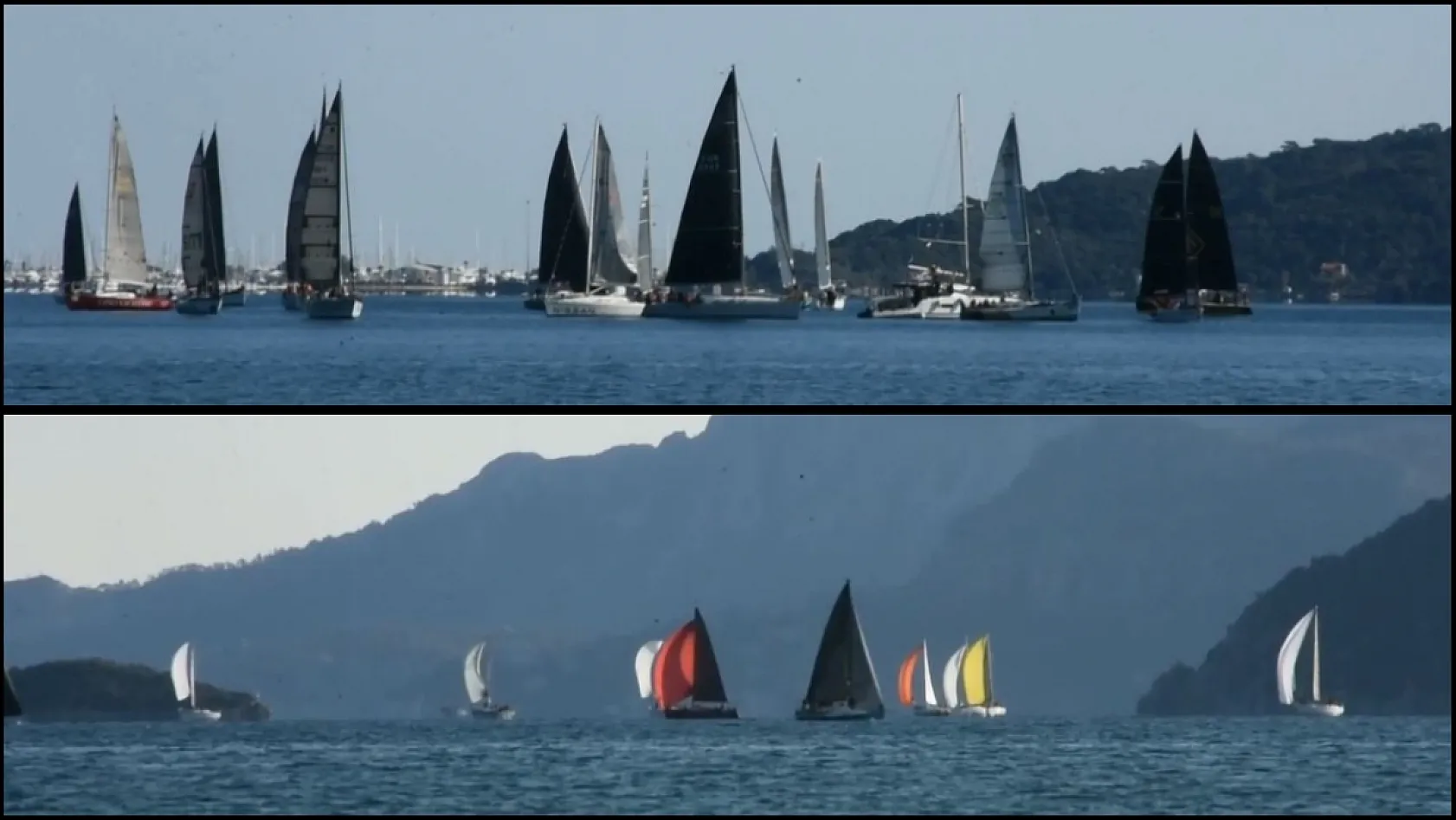 Yat yarışlarında Marmaris MIYC Kış Trofesi'nin 2. ayağı başladı