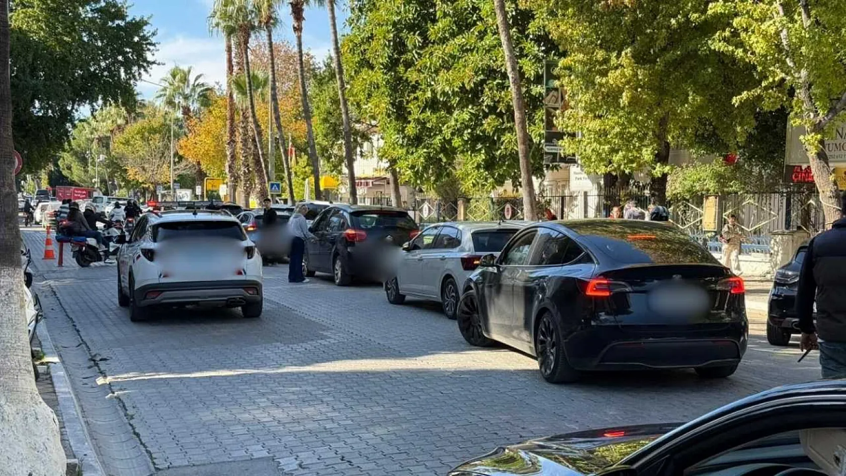 Fethiye'de trafik kabus oldu