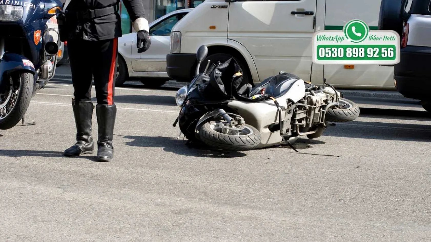 Motosiklet kazalarındaki travmalara karşı uyarı