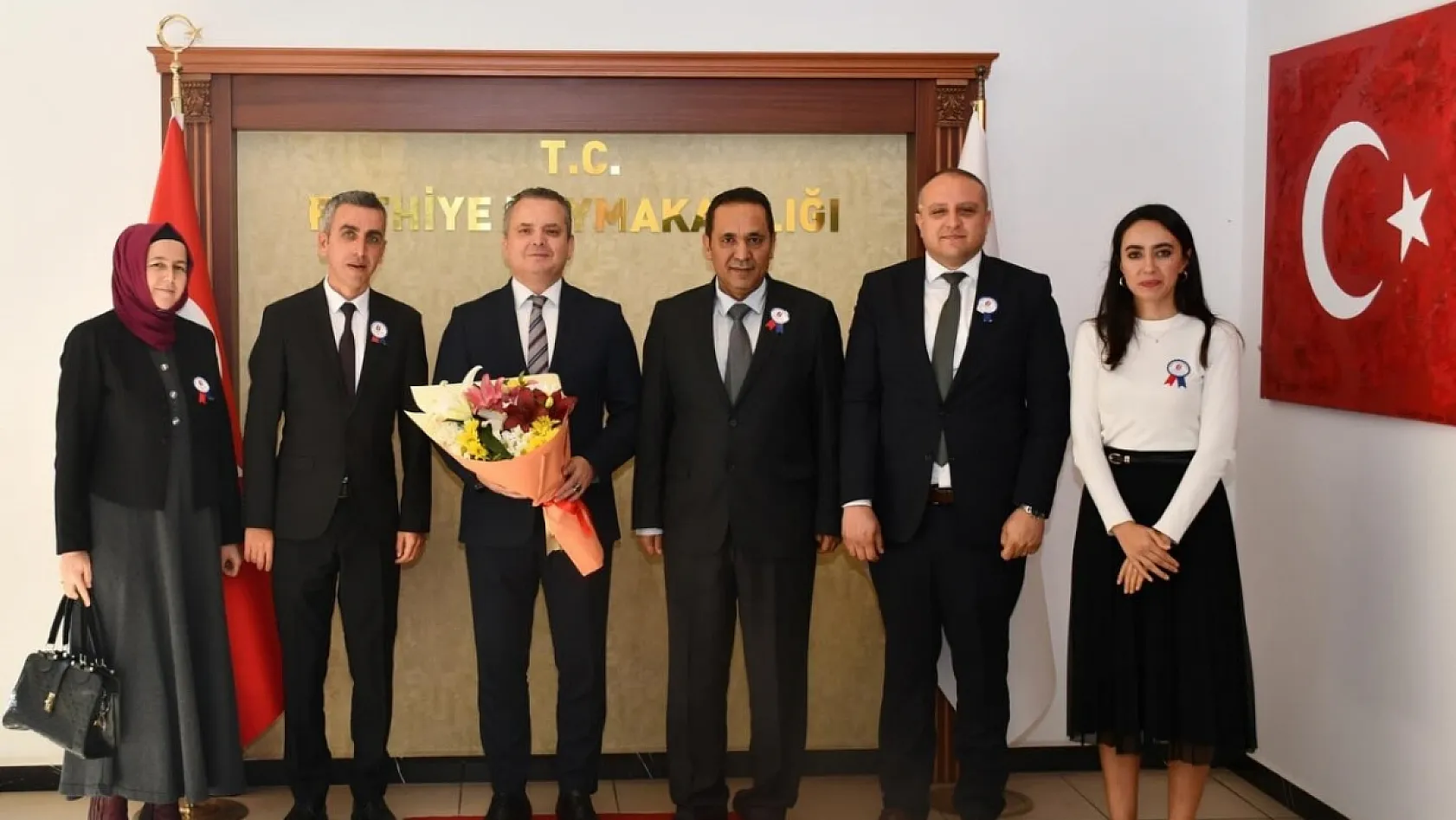 Kaymakam Fatih Akkaya'ya Vergi Haftası Ziyareti