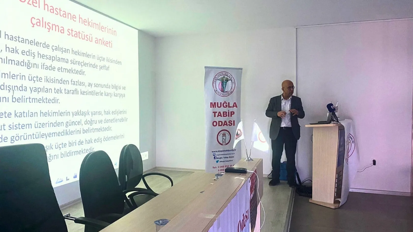 Fethiye'de hekimler buluştu: Sağlıkta şiddet ve sağlık turizmi masaya yatırıldı