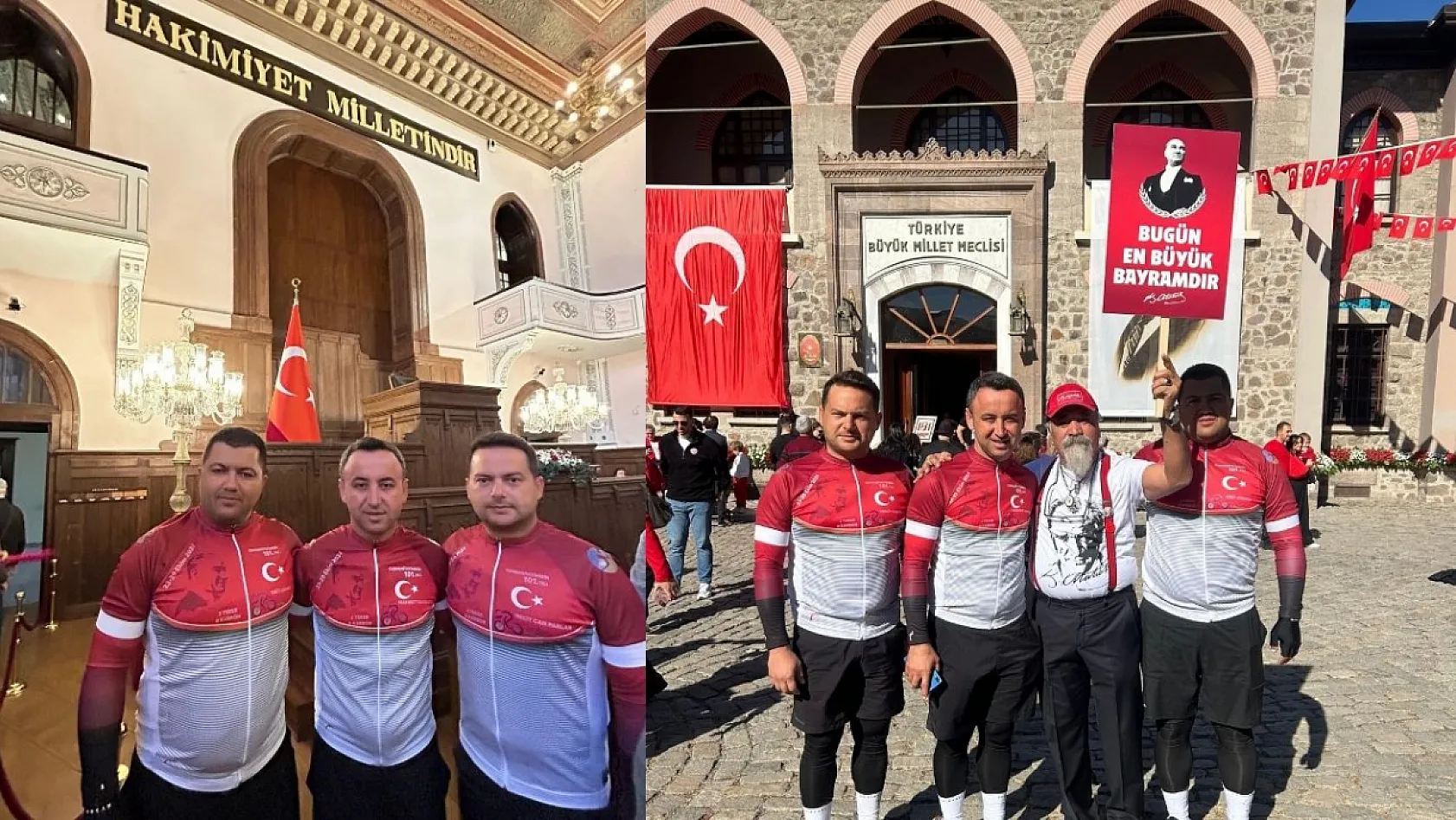 Fethiyeli Cesur Pedallar Ata'mızın Huzurunda