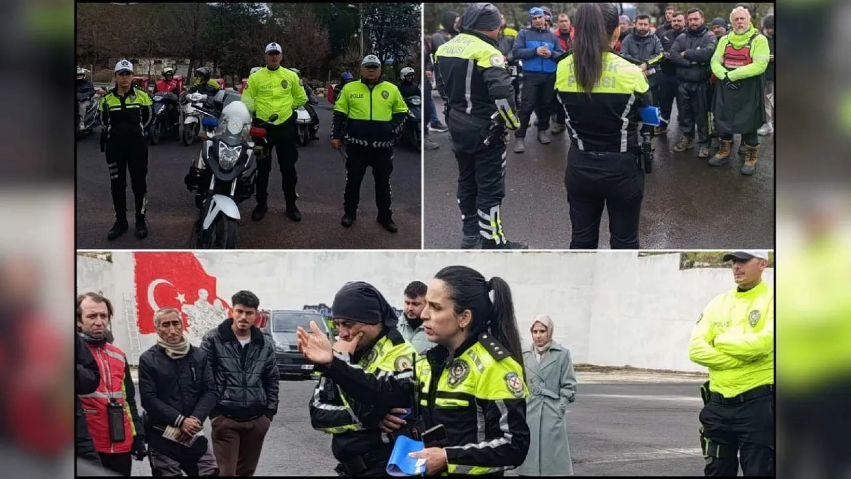 Muğla'da motokuryelere güvenli sürüş eğitimi verildi