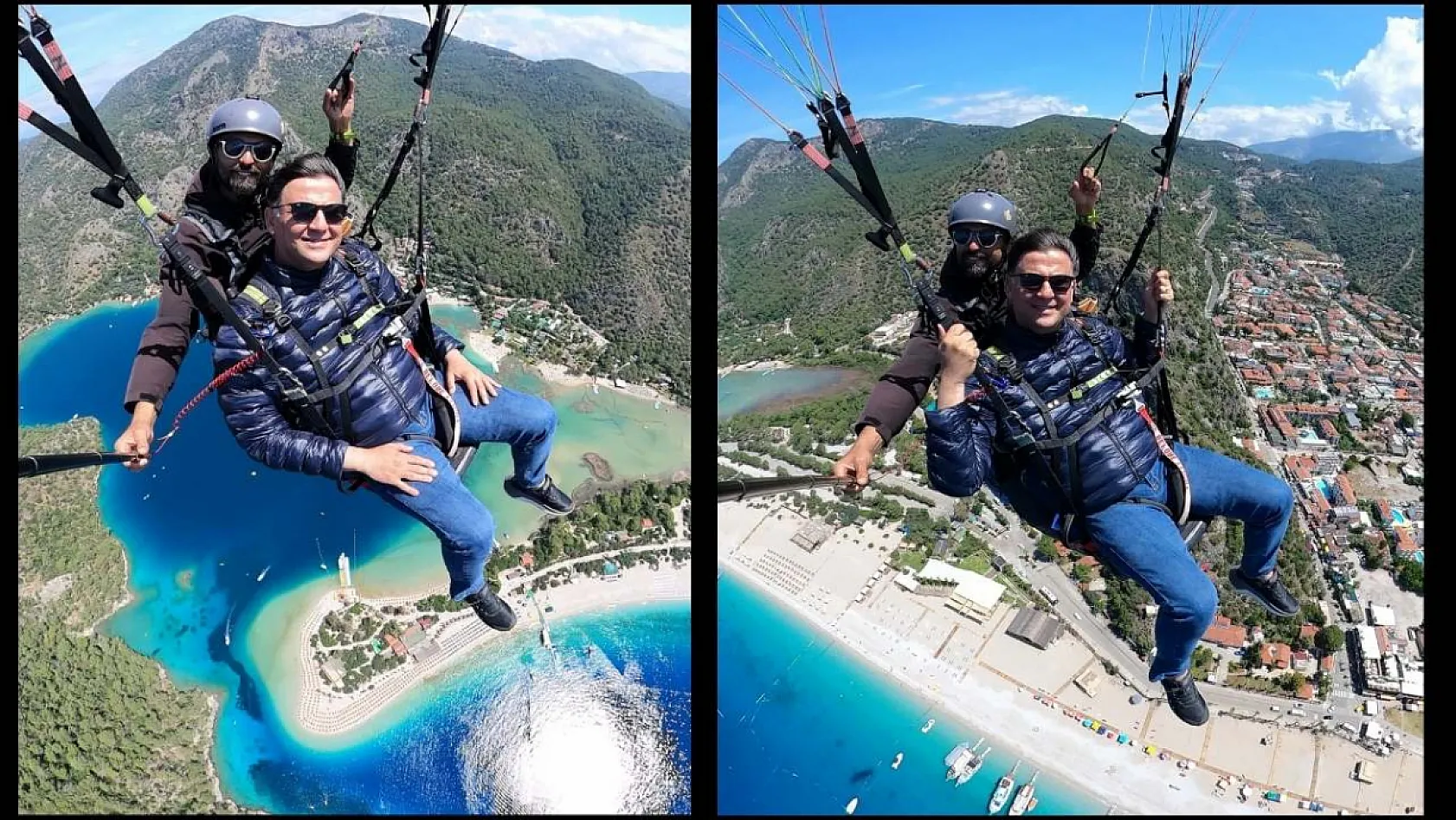 Başkan Alim Karaca, Uluslararası Heyetle Babadağ'dan Uçtu