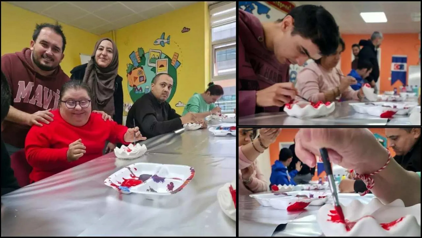 Muğla'da özel bireyler engelleri sanatla aştı