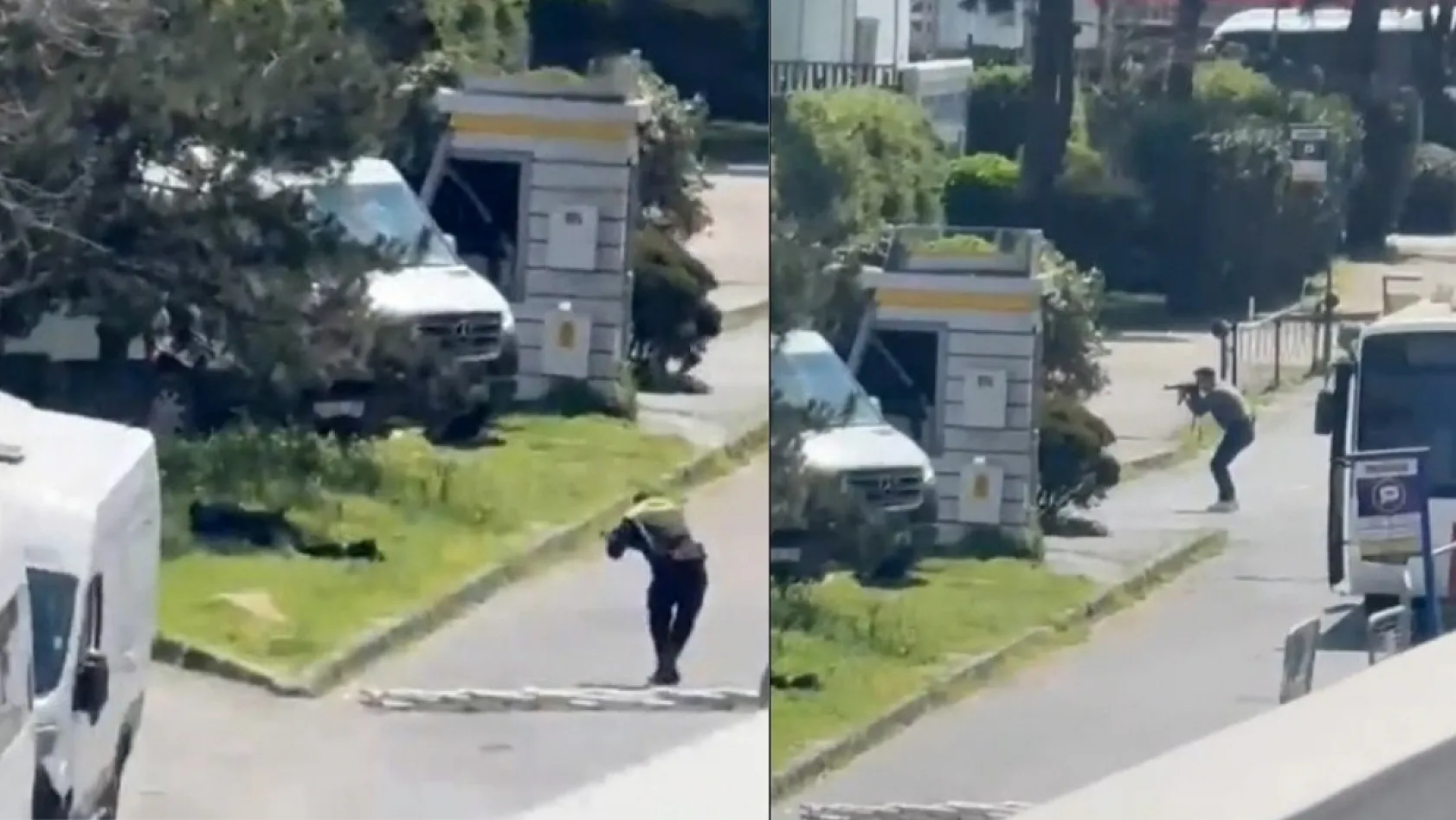 İsrail Konsolosluğu yakınından silah sesleri yükseldi: 3 kişi etkisiz hale getirildi