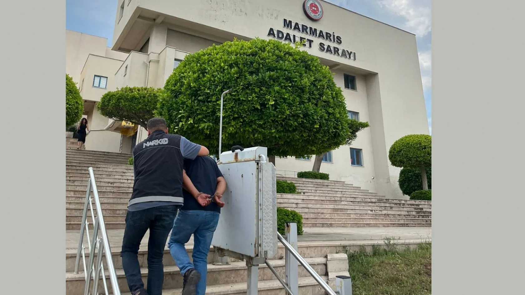Muğla'da uyuşturucu operasyonunda yakalanan zanlı tutuklandı