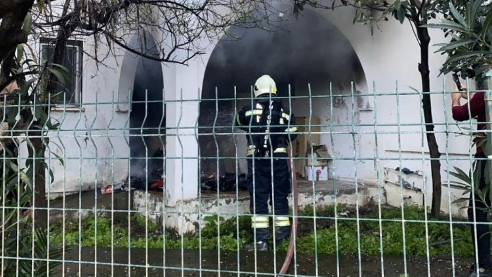 Bodrum'da Çıkan Yangında Kundaklama Şüphesi