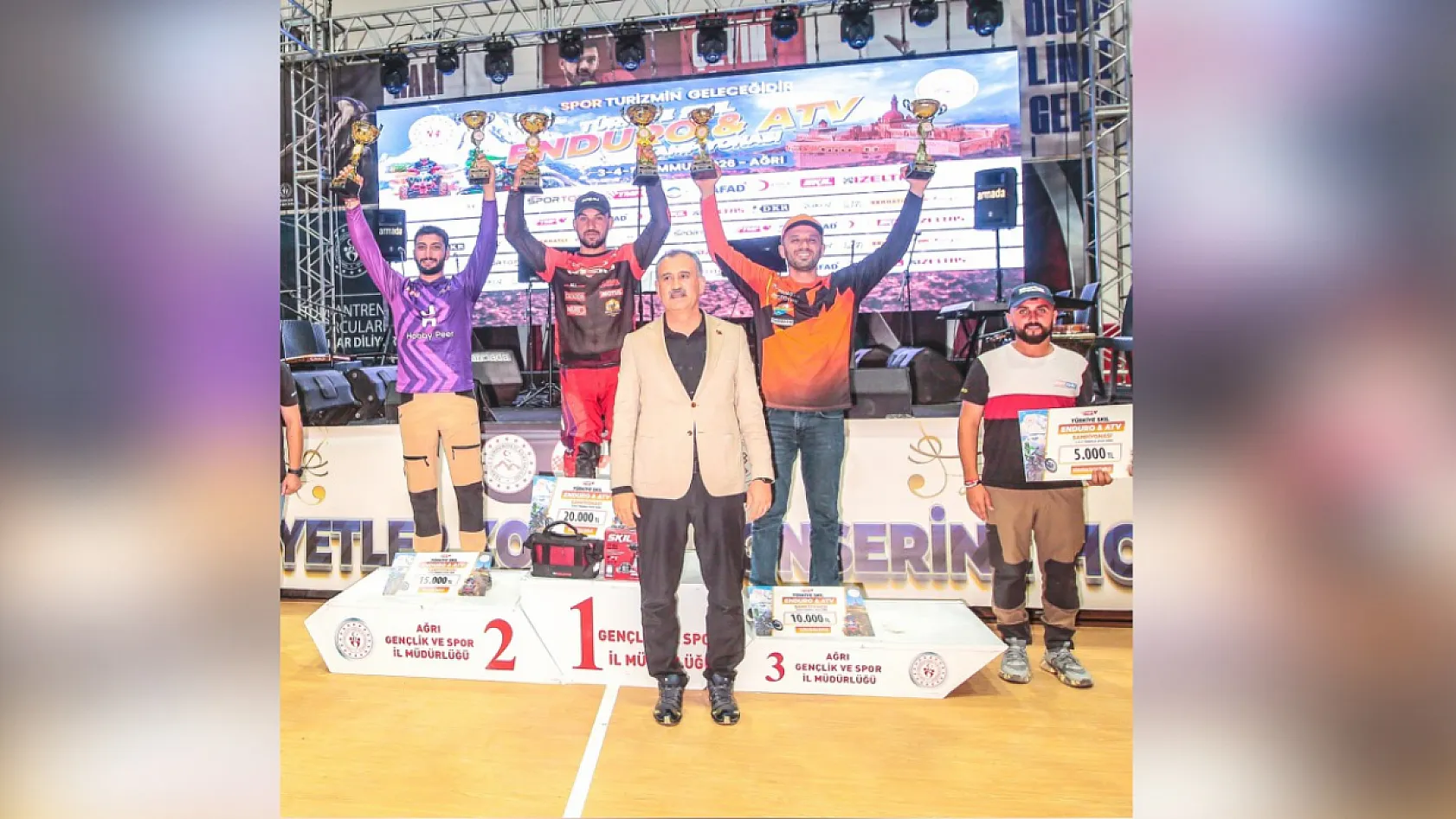 Fethiyeli Ümit Kaya, Türkiye SKIL Enduro Şampiyonası'nda Üçüncü Oldu
