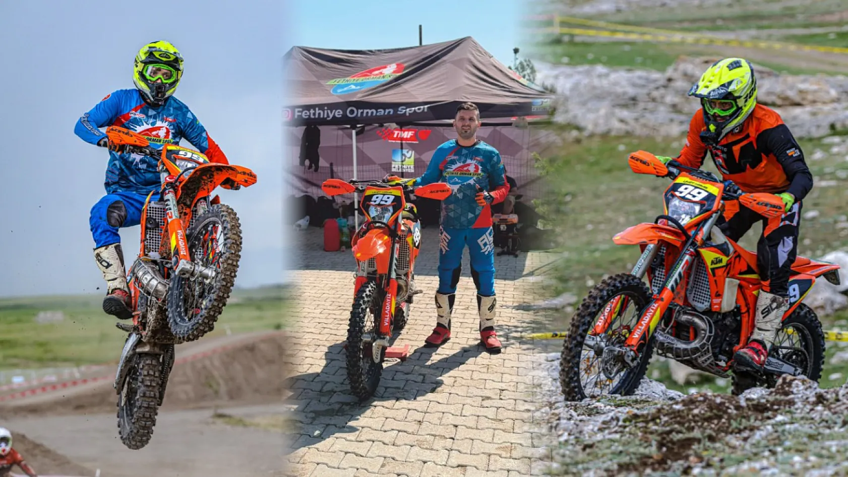 Fethiyeli Ümit Kaya, Türkiye SKIL Enduro Şampiyonası'nda Üçüncü Oldu