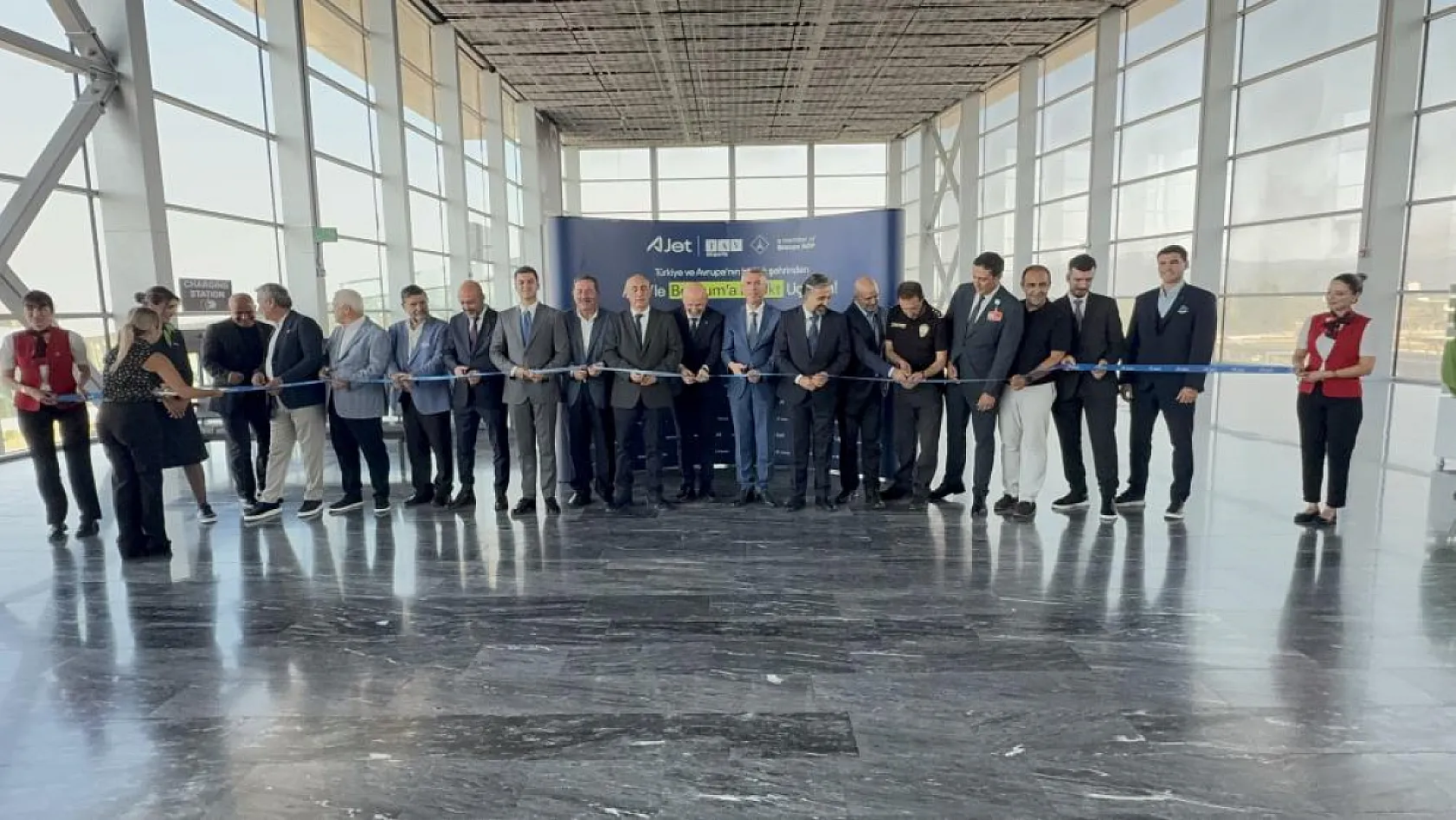 Ajet, Milas-Bodrum Havalimanı'ndan Avrupa'ya direkt seferlere başladı