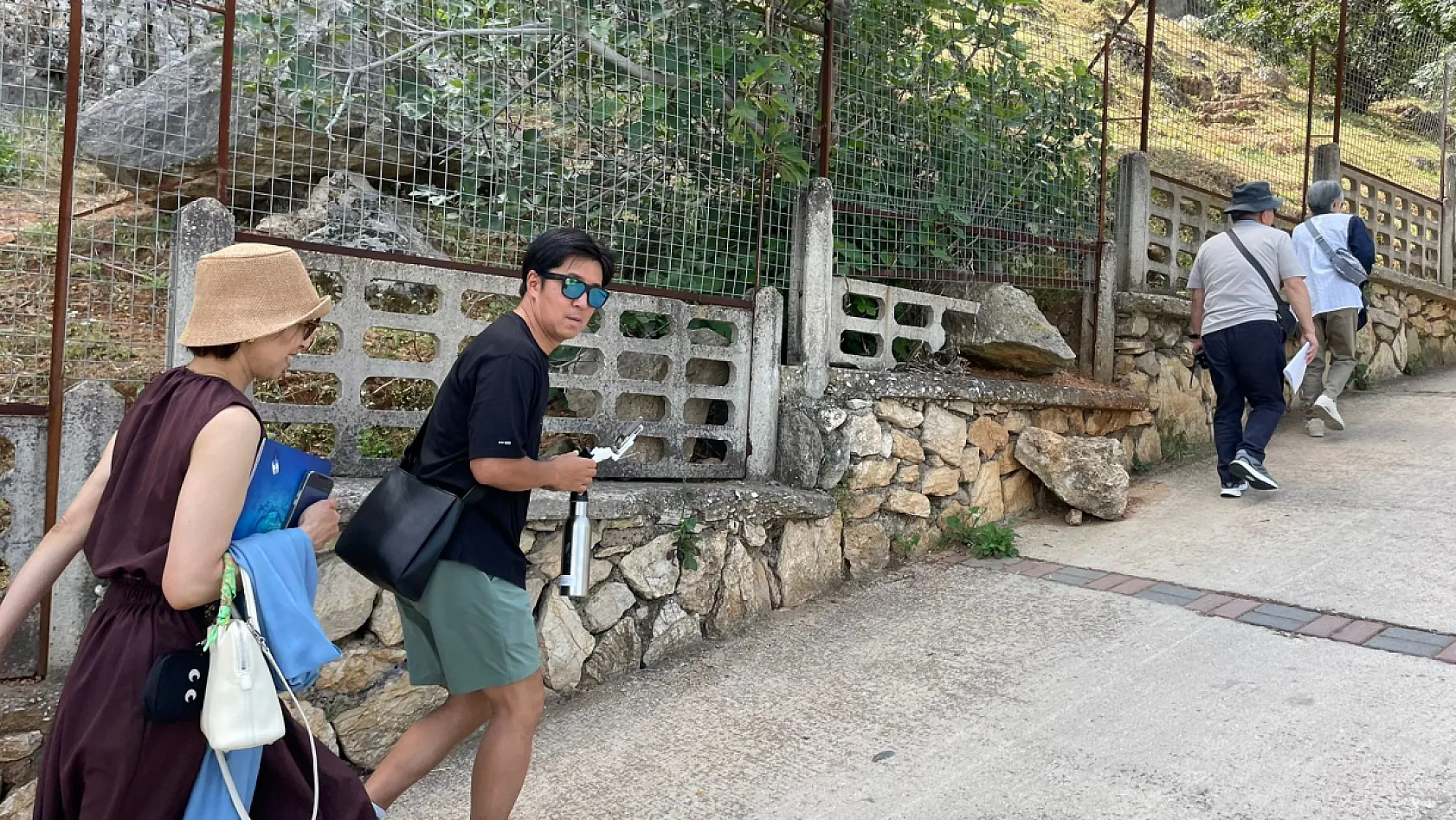 Amintas Kaya Mezarları'na kruvaziyer bereketi: Turistler Fethiye'de tarihe akın etti